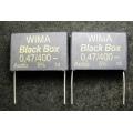 WIMA Black Box 0.47uF 400V Polypropylene Film Metallized Electrodes Capacitor (1PC)