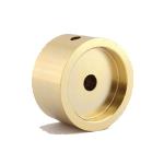 Gold Deluxe 33mm x 21mm Copper Rotary Knob
