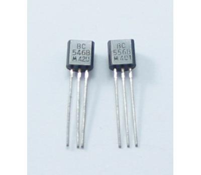 Philips BC546 BC556 Transistor Pair TO-92