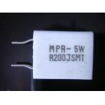 Cement 0.2 Ohm 5W Non-inductance Resistor