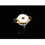 Ceramic Miniature 7-Pin Gold Plated Tube Socket with Ring