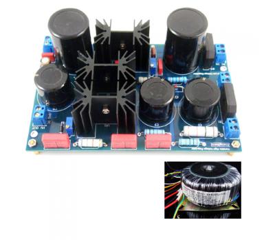 Variable BJT HV Power Supply PS50 Kit (50-450V/50mA 1.5-25V/1A)