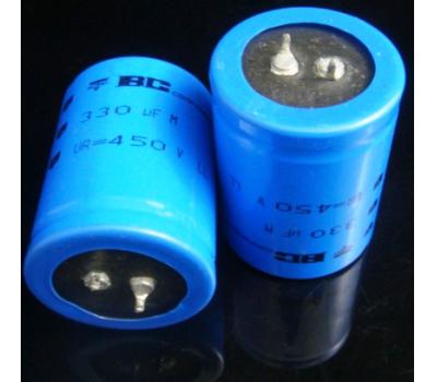 Philips BC 330uF 450V Electrolytic Capacitor