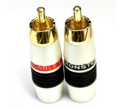 Monster Male RCA Connector (2 PCS)