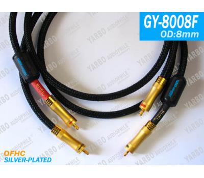 Yarbo GY-8008F 1M OFHC Silver Plated Audio Coaxial Cable