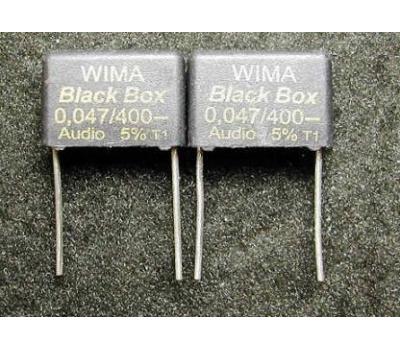 WIMA Black Box 47nF 400V  Polypropylene Film Metallized Electrodes Capacitor (1PC)